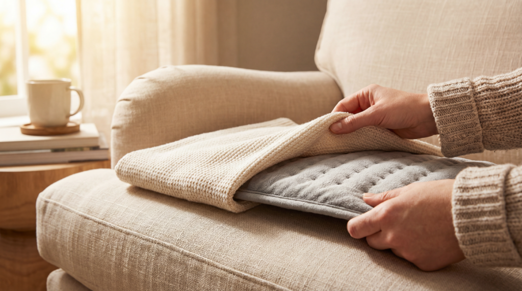 does a heating pad help with kidney stones